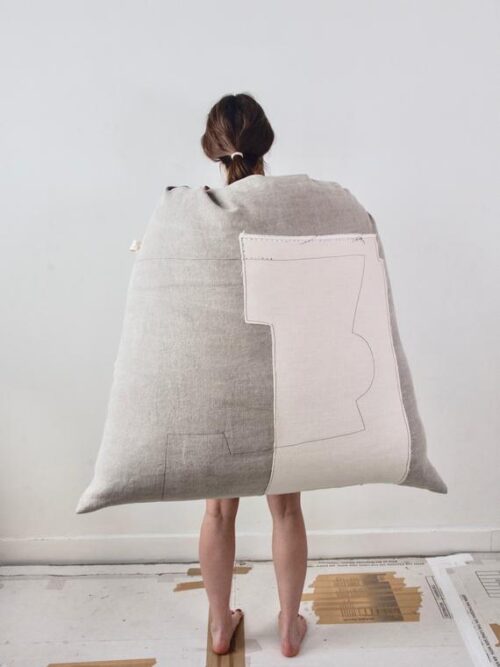 linen cushion white natural linen cushion nomad grey mud cover