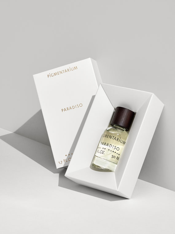Pigmentarium perfumes Czech Republic Tomas Jakub Paradiso Perfume packaging