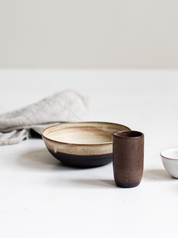 Handmade Ceramics keramiek kantoor bowl sand setting