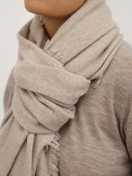 cashmere scarf sacral aiayu shop online model