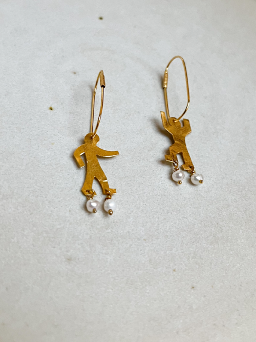 nubi après ski shop online golden handmade earrings sukha