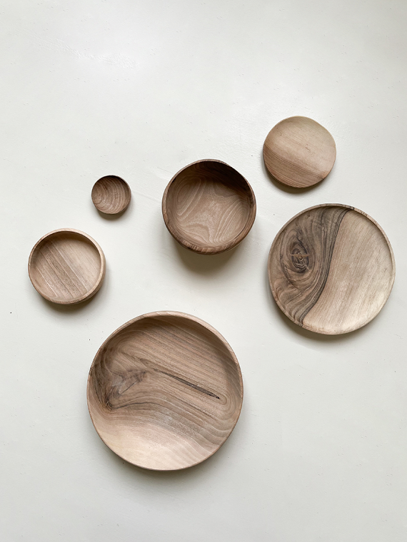 wooden tableware handmade tableware handmade wooden plate walnut wood plate bowl