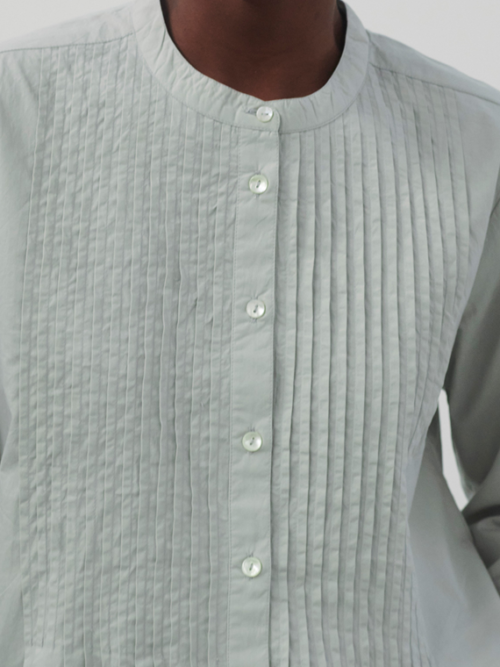 skall studios tea tunic sea green front model cover