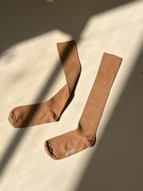 organic cotton socks collegien socks Caramel au beurre sallee