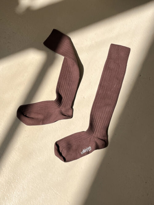 organic cotton socks collegien socks chocolat au lait