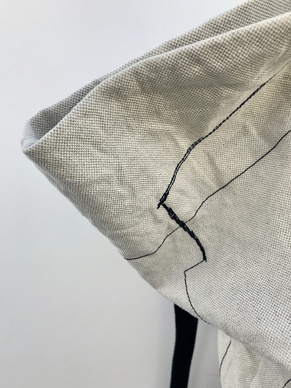 fant shop online backpack fant linen backpack cotton bag journey detail stitches