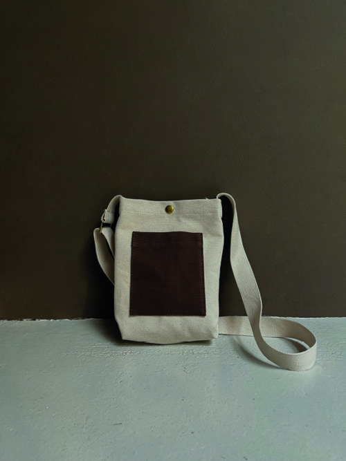 girls of dust shop online X Canvas Shoulder Bag Small White Cover