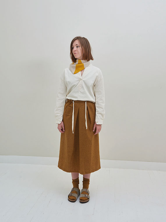 woolen skirt fant shop online total look skirt Kath