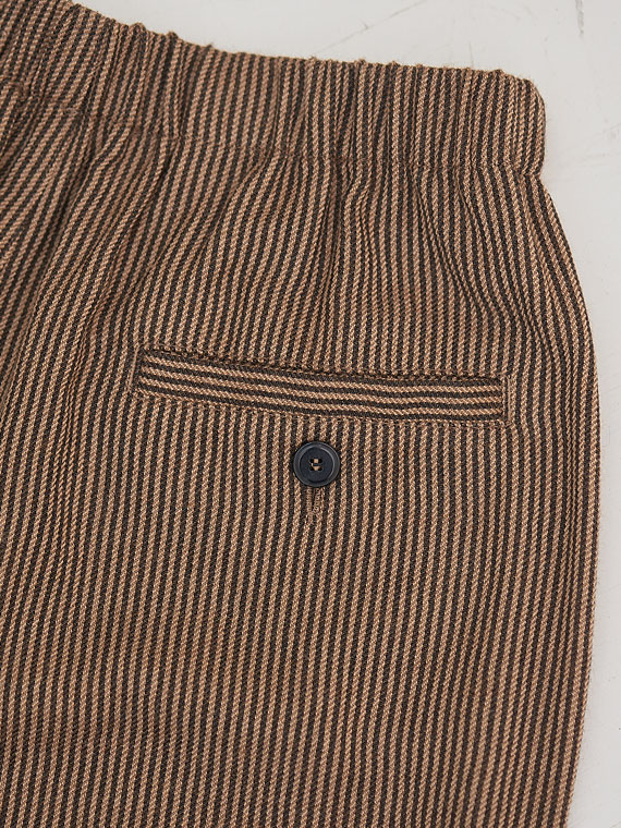 pomandere shop online pomandere broek woolen pants stripe detail back flat