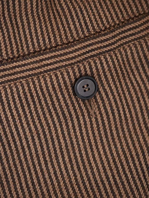 pomandere shop online pomandere broek woolen pants stripe detail close