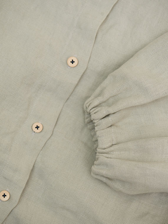 fant shop online fant blouse fant shirt linen ruth sleeve detail