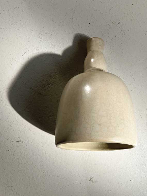 tadelakt lamps handmade lamps ceramic lamps Morocco detail side