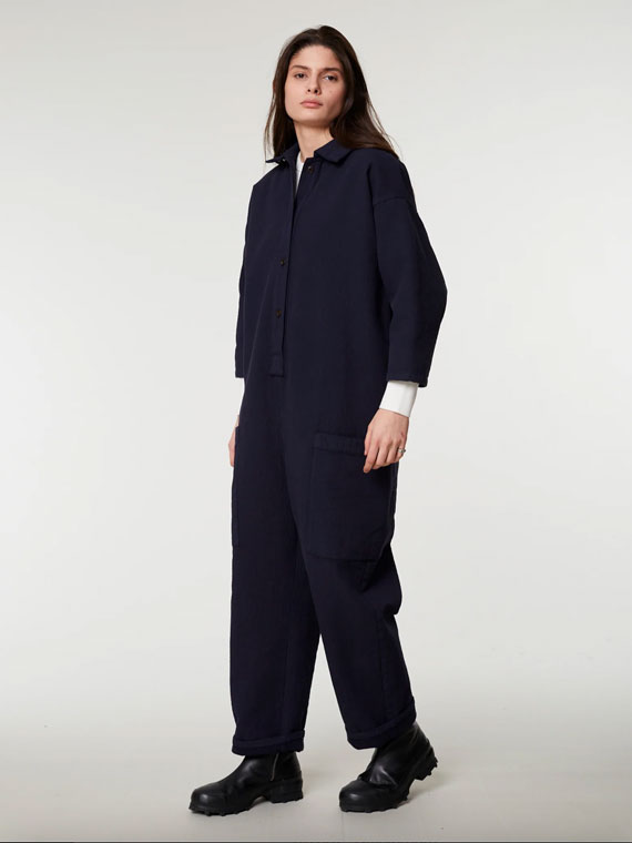 girls of dust shop online garage suit navy karate cotton front total