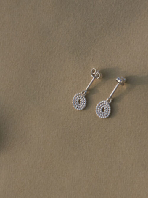 silver handmade jewelry nolda vrielink spiral earns