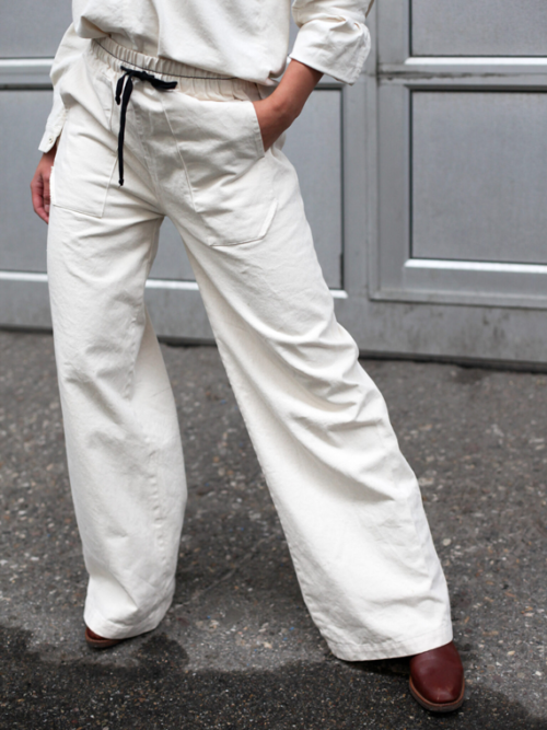 fant shop online organic cotton pants canvas cover