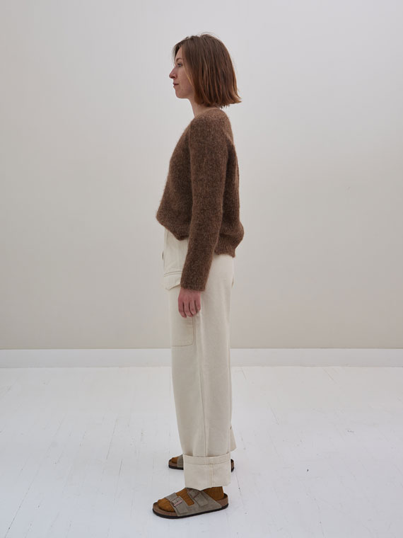 alpaca sweater woolen sweater Frida fant shop online side total