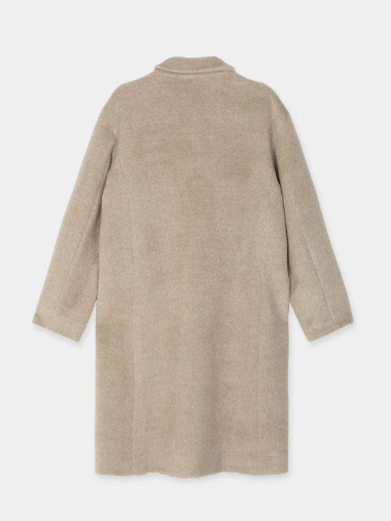 Noor coat woolen coat aiayu shop online macchiato back packshot