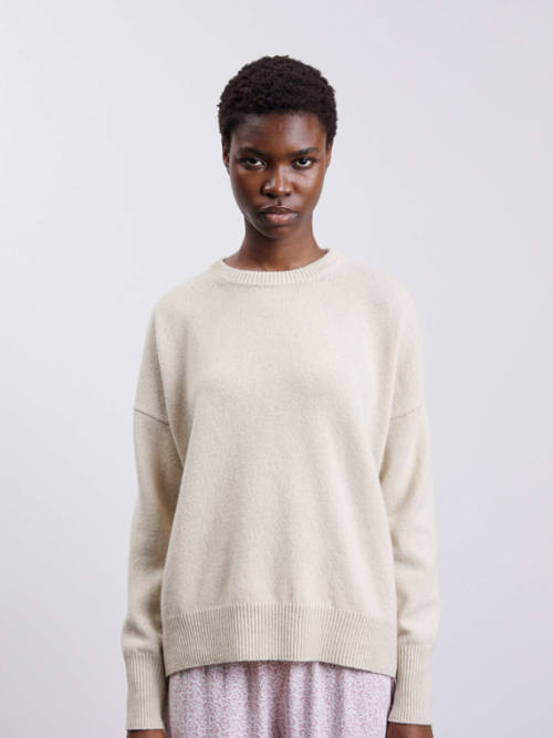 skall studio shop online dello jumper oatmeal cover