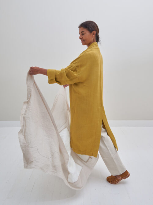 pomandere jacket honey pomandere shop online linen coat cover
