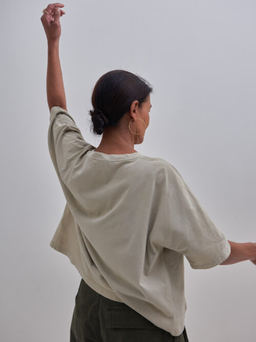 pomandere shop online olive t-shirt cotton shirt cover