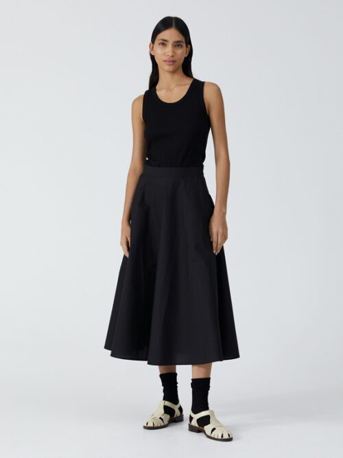 bea skirt aiayu shop online Thomas Mason cotton total look