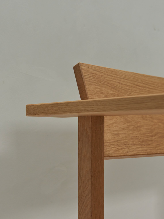 handmade lounge chair oak furniture atelier mooijen handmade furniture detail seating