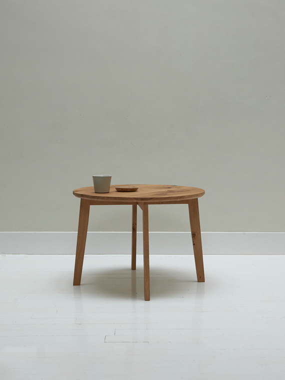 handmade coffee table oak stool oak furniture atelier mooijen handmade furniture