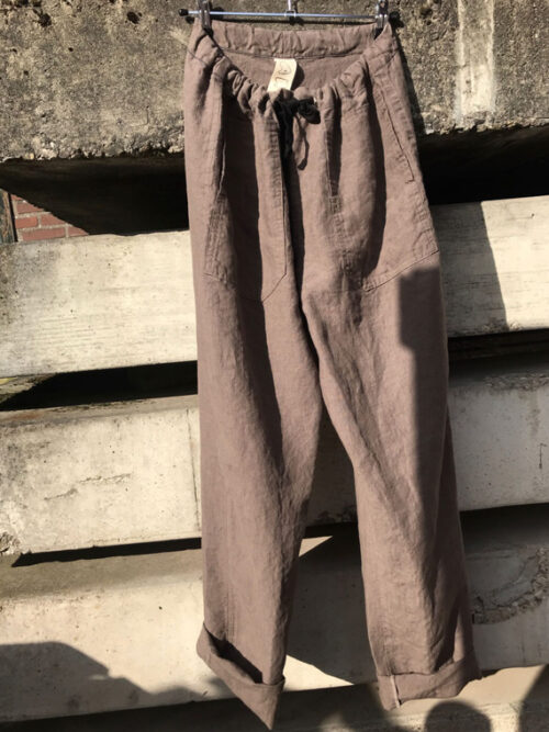 fant shop online pants away linen pants cafe noir cover