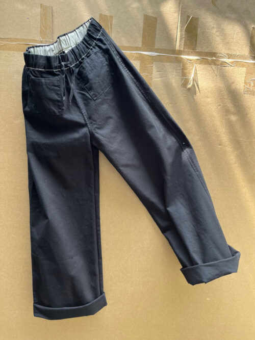 ant shop online cotton pants Dax cotton canvas pants black cover