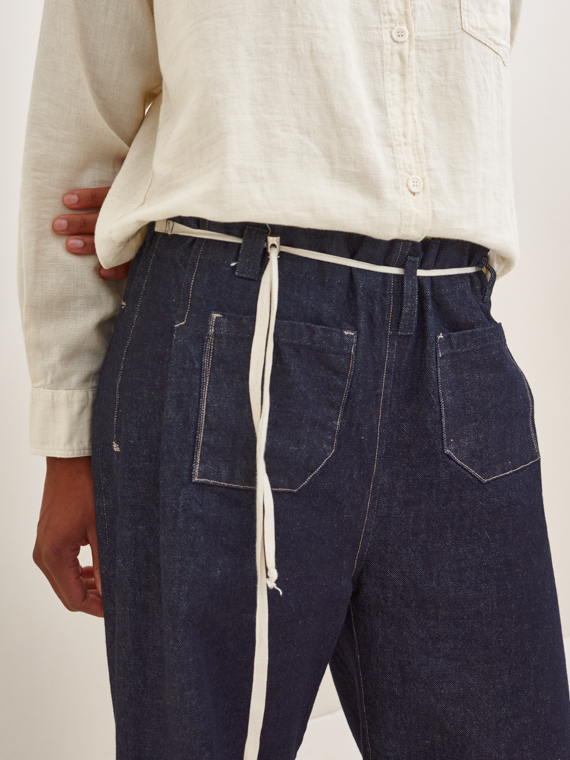 organic cotton denim pants Connor fant shop online detail 2