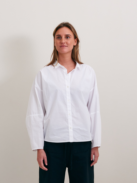 pomandere shop online cotton shirt optic white cover