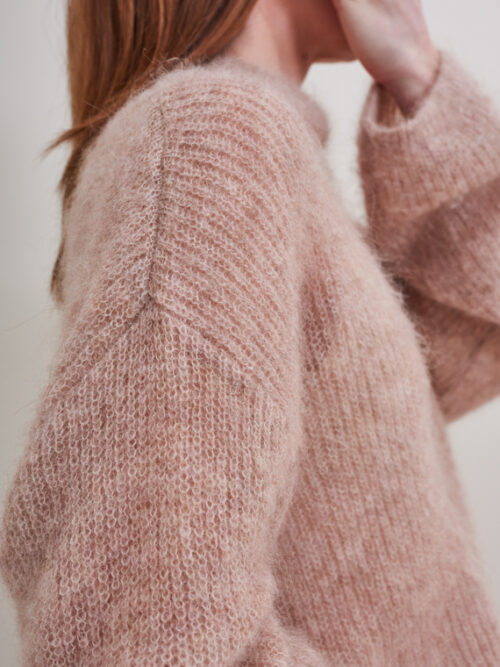 pomandere shop online woolen sweater pomandere antique rose alpaca sweater cover
