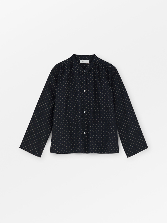 jasmine shirt skall Alistair print midnight beige packshot