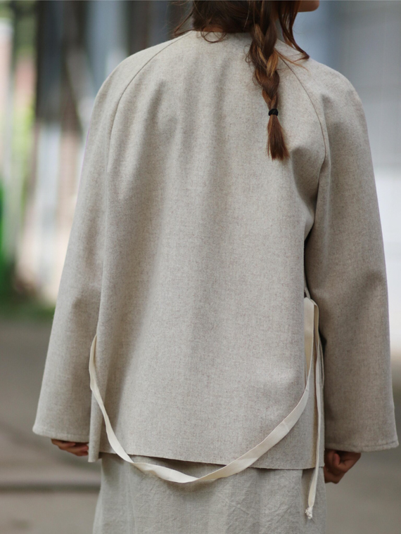 woolen jacket Dexter fant shop online grain back
