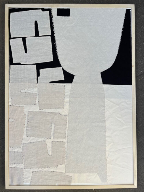 fant collage 05 textile artwork