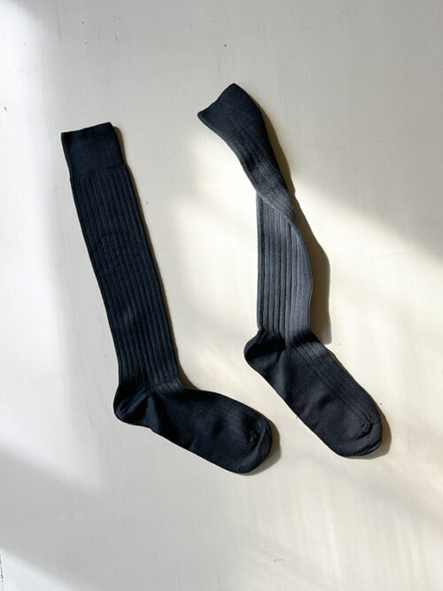 organic cotton socks collegien socks gris poivre