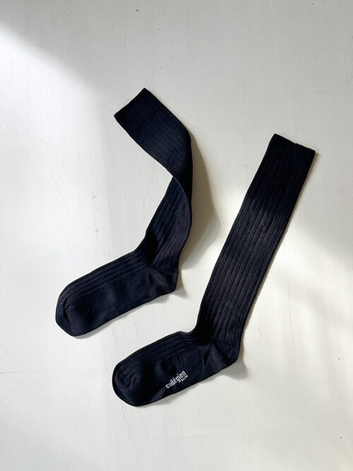 organic cotton socks collegien socks noir black