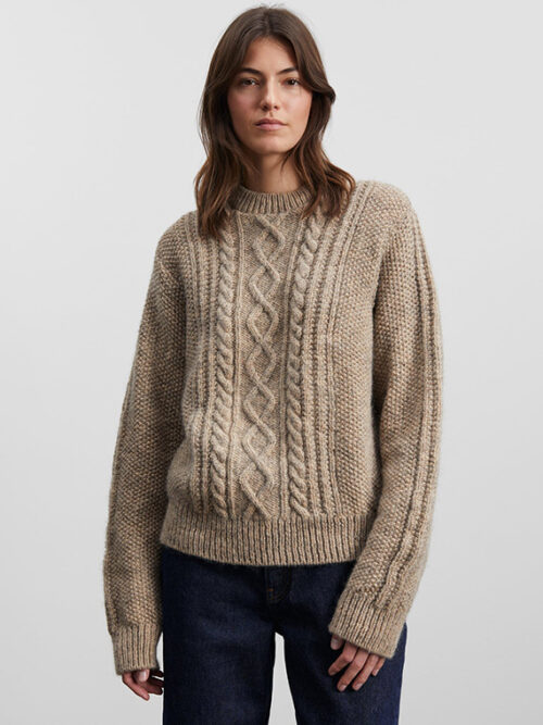 skall shop online tilla jumper light camel cover
