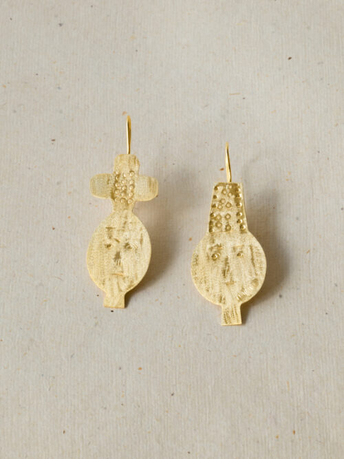 dos earrings après ski Jewellery handmade Barcelona