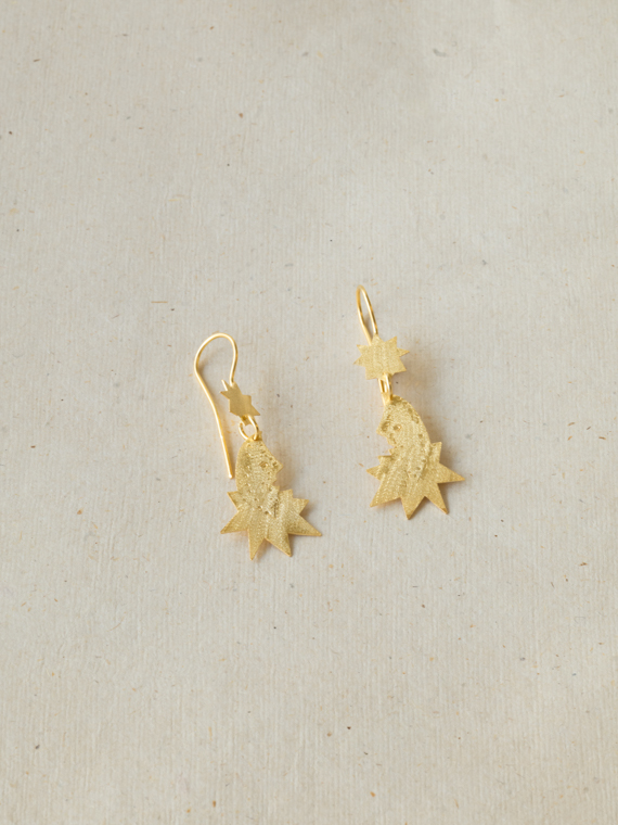 earrings après ski Jewellery handmade Barcelona with closing full