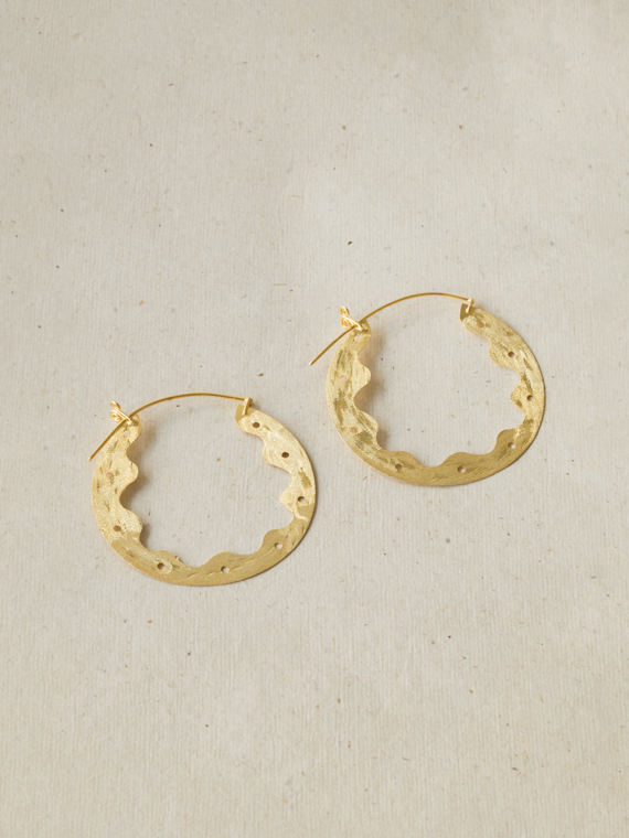 delik earrings apres ski shop online golden earrings golden hoops