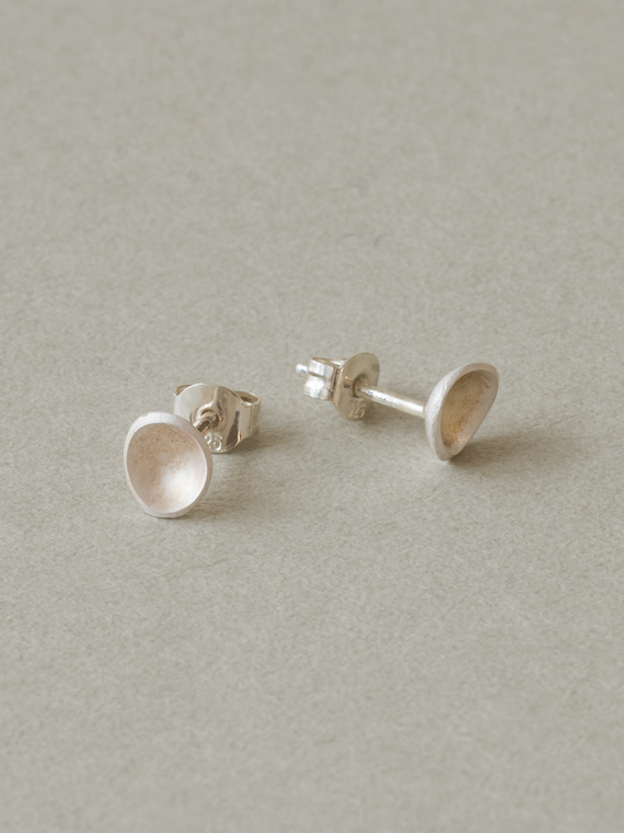 spoon earpin silver nolda vrielink