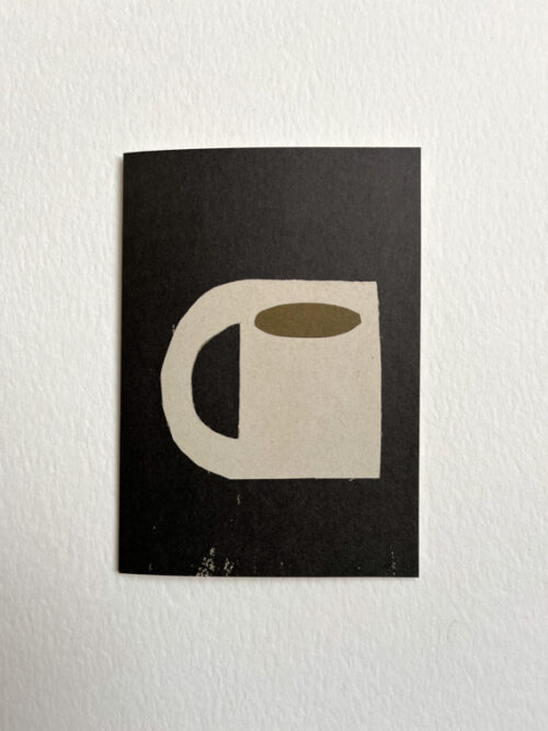 ted and tone handmade cards paper cards recycled paper double card cup