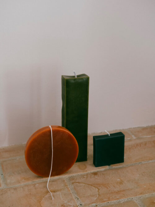 Wassily candle set shopcopito Clara infante Copito candles hand-dipped candles handmade candles bold color