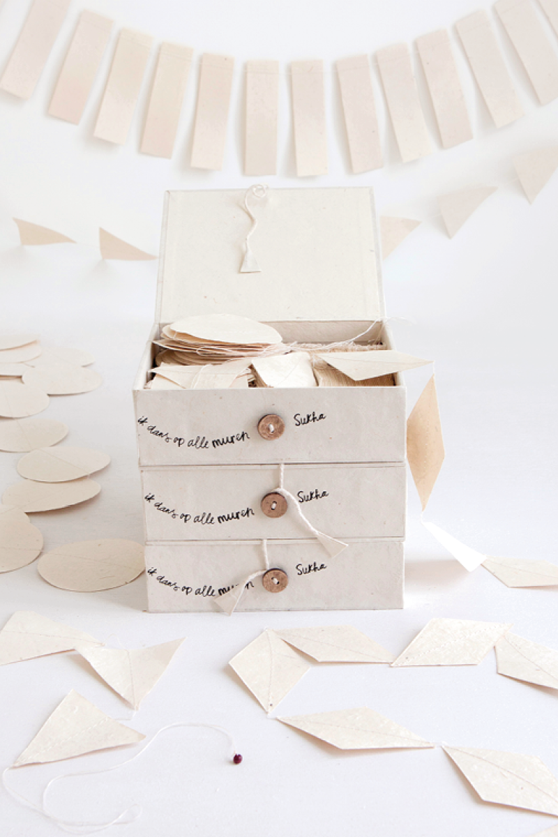 hipa flags sukha paper garlands sukha box