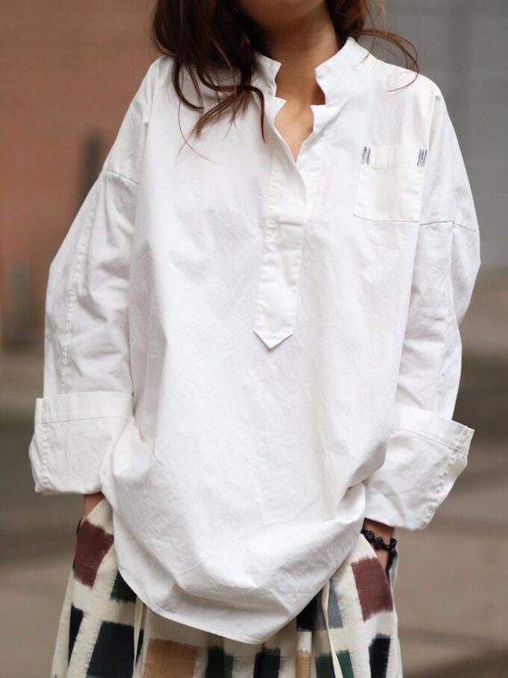 fant shop online organic cotton blouse shirt maya crispy cotton cover