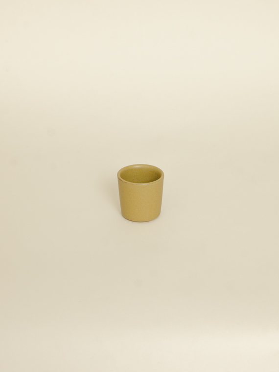 espresso cup olive handmade ceramics sukha ceramics fairtrade ceramics