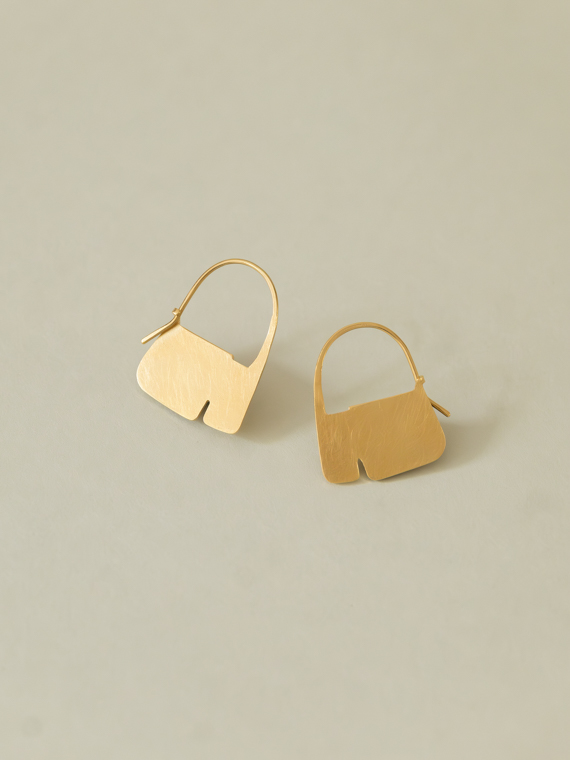 upul Earring fant shop online Martine viergever gold