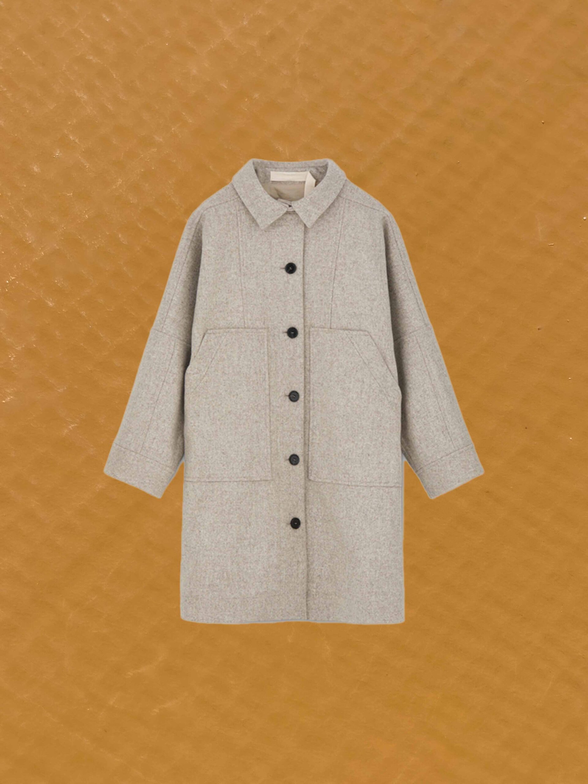 jada german loden wool coat aiayu denmark slow fashion