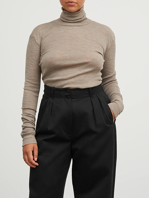 Amy t neck turtle neck gots brown skall studio shop online cover